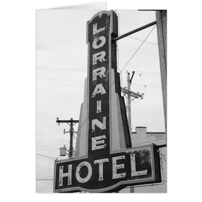 Cartão EUA, Tennessee, Memphis: Direitos Civis Nacionais (Frente)