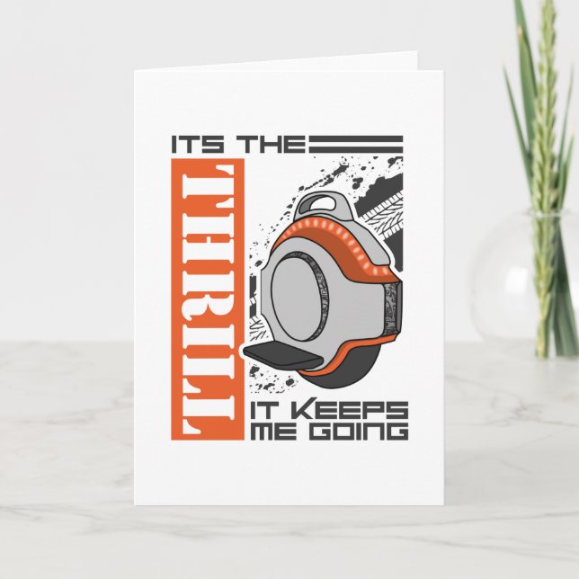 Cartão EUC de Thrill-do-Monotorno Elétrica do Ciclo Monot (Frente)