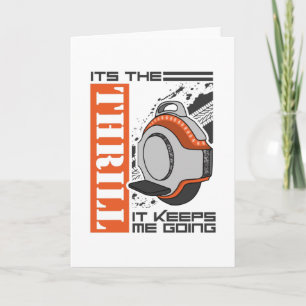 Cartão EUC de Thrill-do-Monotorno Elétrica do Ciclo Monot