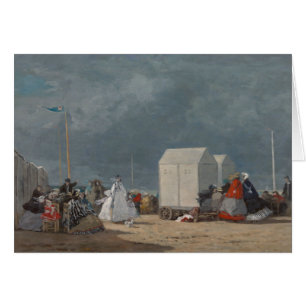 Cartão Eugene Boudin - Chegando à Tempestade