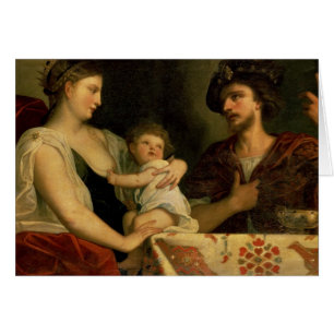 Cartão Eumenes e Roxana