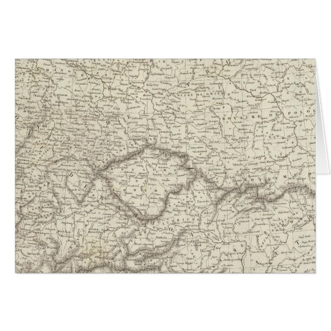 Cartão Europa Central (Frente Horizontal)