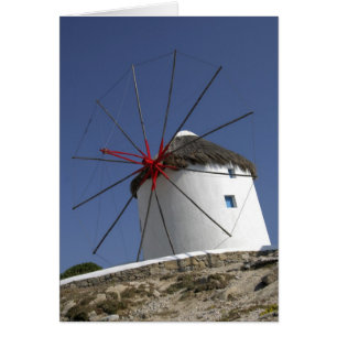 Cartão Europa, Grécia, Mykonos. 3