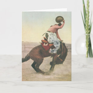 Cartão Everett McGucin em dias azuis da fronteira de