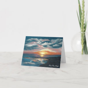 Cartão Everglades Sunset Note Card