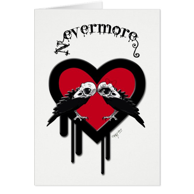 Cartão Evermore (Carta Preta) (Frente)