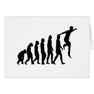 Cartão Evolução de Parkour (corredor livre)