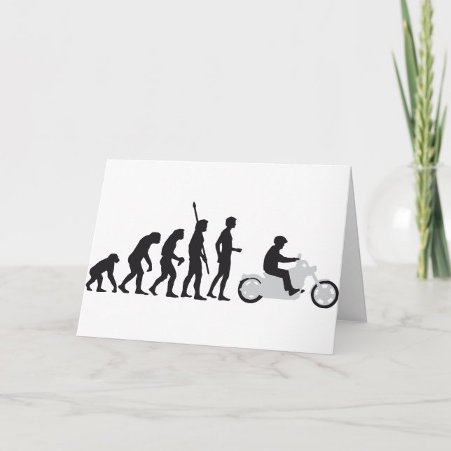 Cartão evolution biker (Frente)