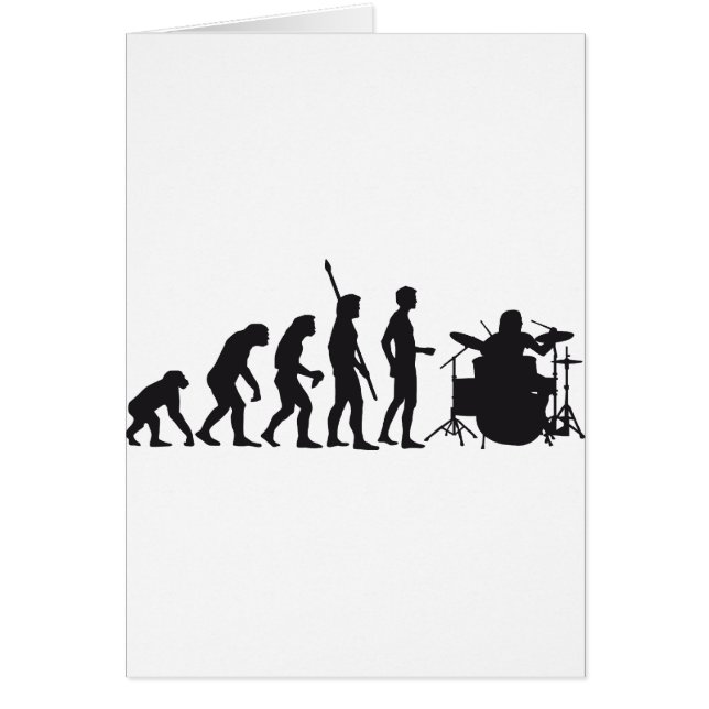 Cartão evolution drummer (Frente)