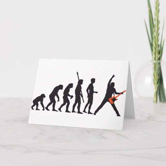 Cartão evolution guitar (Frente)