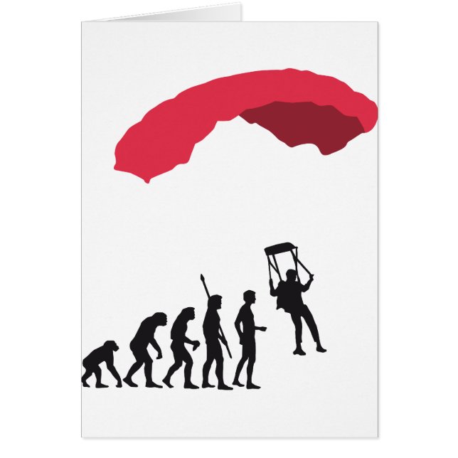 Cartão evolution Parachute (Frente)