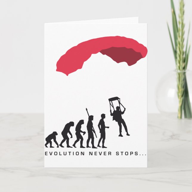 Cartão evolution Parachute (Frente)
