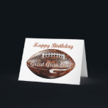 Cartão Excelente Grandson Birthday Grunge Grande Futebol<br><div class="desc">O grande cartão de futebol do neto Excelente Birthday Grunge é a escolha ideal para os adeptos desportivos que apreciam um design robusto e ousado. A placa apresenta uma estética dinâmica em tons de cinza, combinando texturas em relevo e gráficos sujos que lhe dão uma sensação única e contemporânea. Dominar...</div>