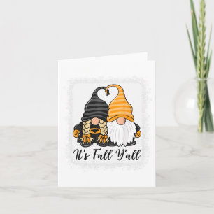 Cartão Excelente Novelty Gnome Halloween Engraçado É A Su