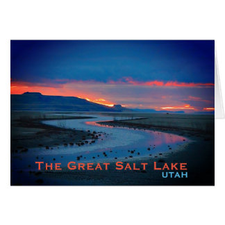 Cartão Excelente Salt Lake, Utah Landscape