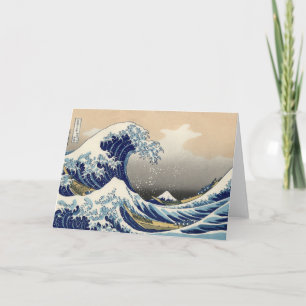 Cartão Excelente Wave Kanagawa - Pintura Japonesa