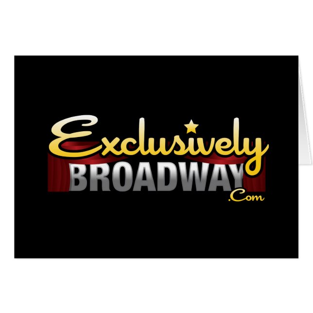 Cartão ExclusivelyBroadway.com (Frente horizontal)