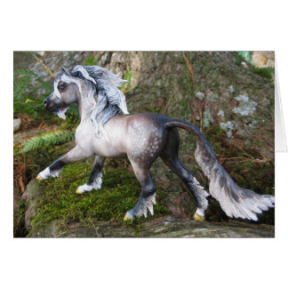 Cartão Executando Unicorn