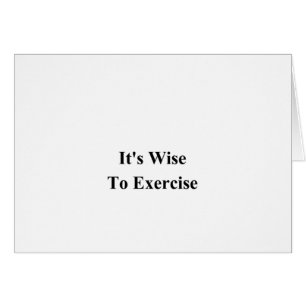 Cartão Exercício