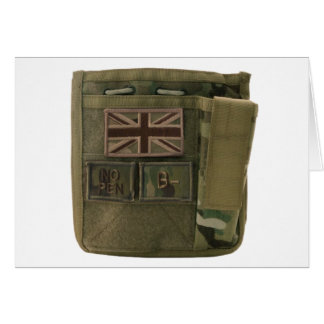 Cartão Exército britânico de administração de id