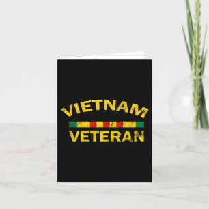 Cartão Exército dos EUA Vietnã Veterano Vintage Usa Soldi