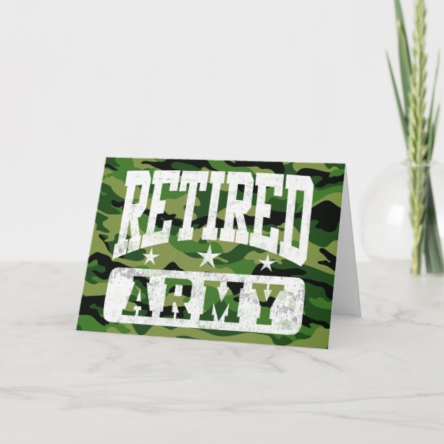 Cartão Exército Reformado (Frente)