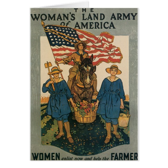 Cartão Exército Terrestre das Mulheres (Frente)