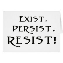 Exista. Continue. Resistam!