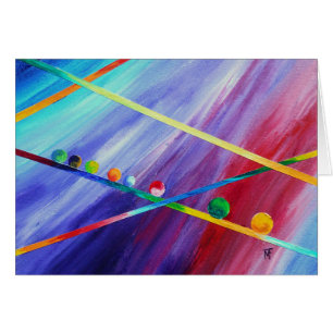 Cartão Expedição - arte abstracta