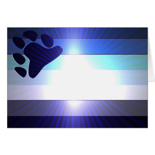 Cartão Explosão do orgulho do urso