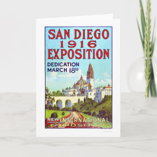 Cartão Exposição 1916 de San Diego