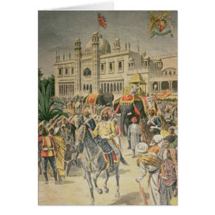 Cartão Exposição de 1900: o pavilhão do Anglo-Indiano