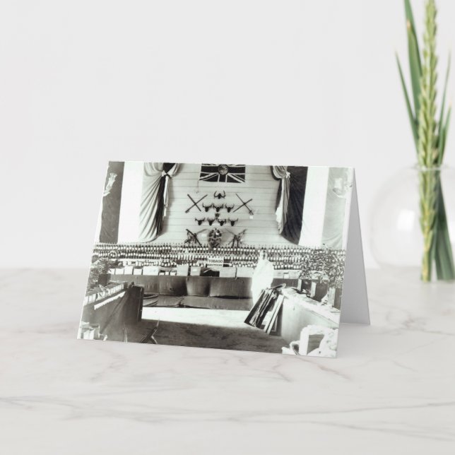 Cartão Exposição de Trinidad and Tobago, 1890 (Frente)