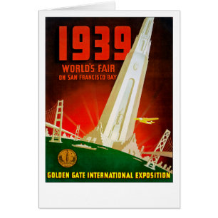 Cartão Exposição universal 1939 San Francisco