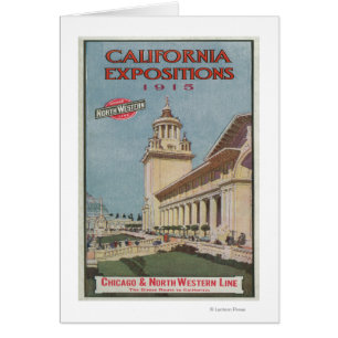 Cartão Exposições da Califórnia Poster nº 2