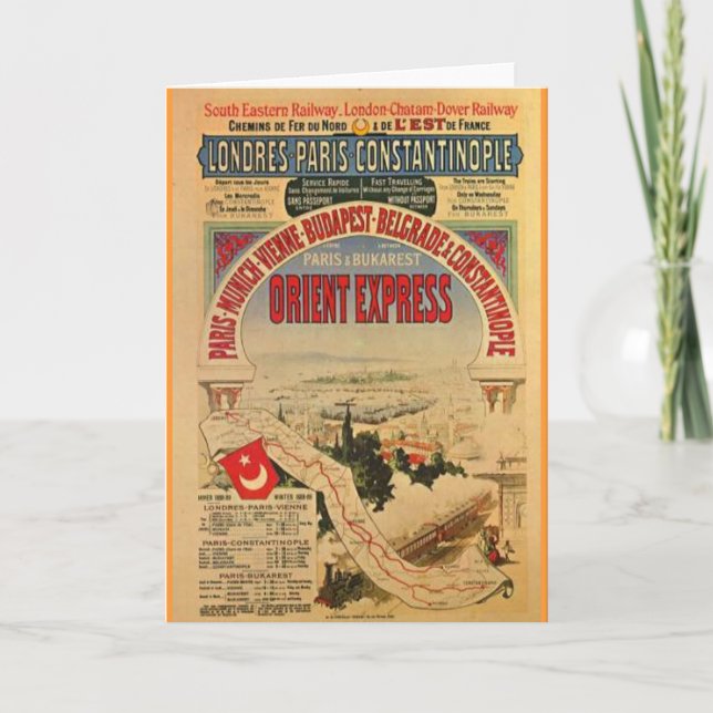 Cartão Expresso de oriente (Frente)