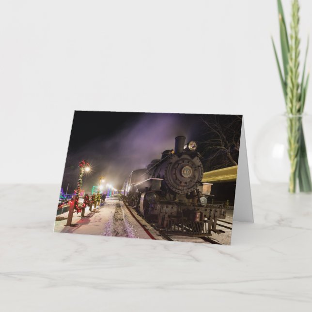 Cartão Expresso do Polo Norte (Frente)