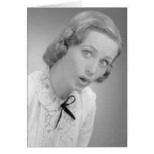 Cartão Expressões faciais