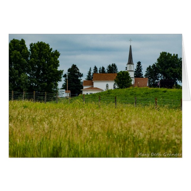 Cartão Exulte no senhor (Frente horizontal)