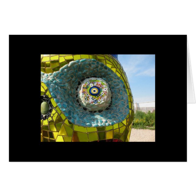 Cartão Eyeballin você (Frente horizontal)