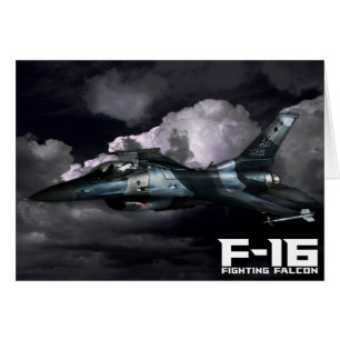 Cartão F-16 Falcão de Luta