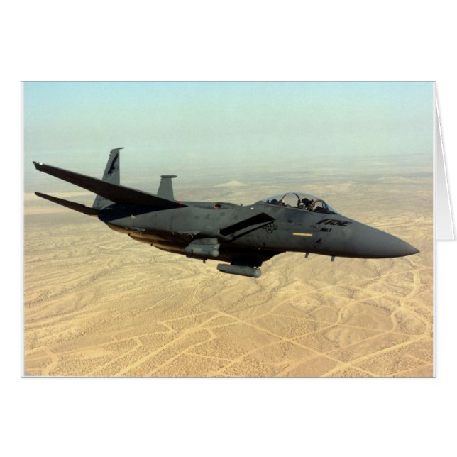 Cartão F-35 Relâmpago II (Frente Horizontal)