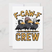 F-Caw-F Equipamento De Cascos Engraçado