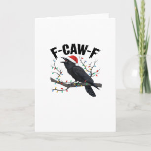 Cartão F Caw F Estilo Casual Criativo Essencial