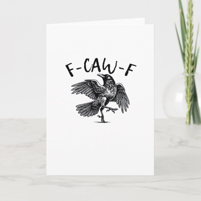 Cartão F Caw F Estilo Clássico Essencial (Frente)