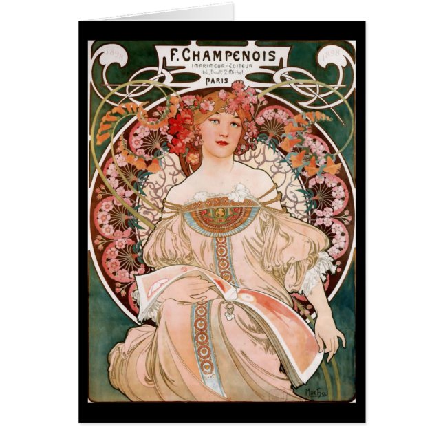 Cartão F. Champenois (Frente)