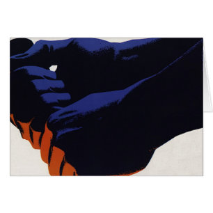 Cartão Fábrica de Negócios Vintage, Produção de Manufatur