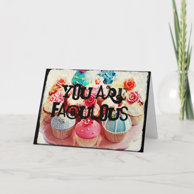 Cartão fabuloso (Frente)