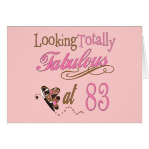 Cartão Fabuloso a 83