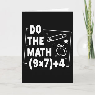 Cartão Faça a Matemática Natal Divertido 67 Meme Pemdas P